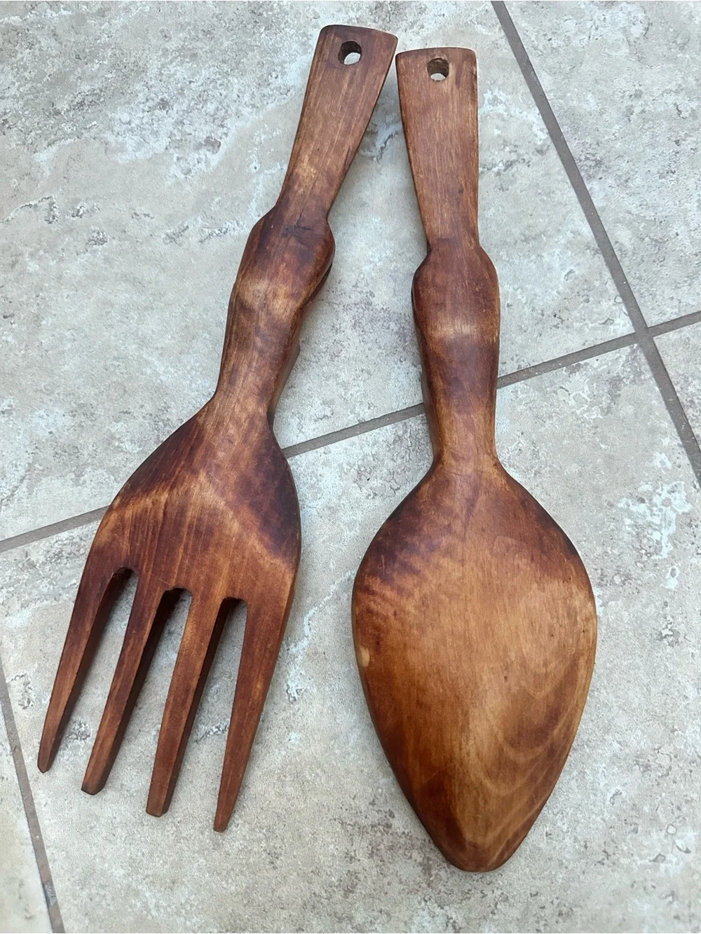 Tiki Style Salad Set